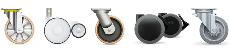 Get rolling with our new range of castors